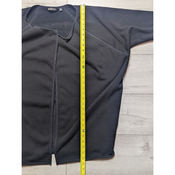 Athleta Cozy Karma Wrap Black Women's Size Small 383713 - Picture 7 of 8